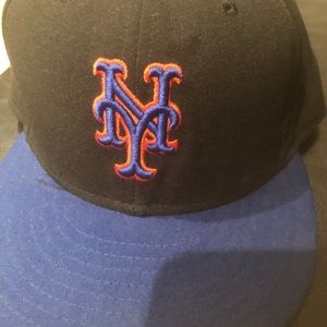 NEW ERA ON FIED MLB AUTHENTIC NEW YORK METS FITTED